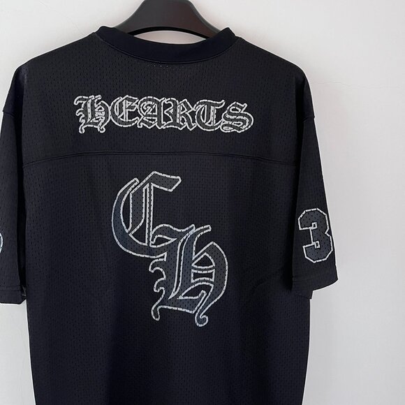 Chrome Hearts Black Short Sleeved Mesh Sweatshirt - Picture 7 of 7
